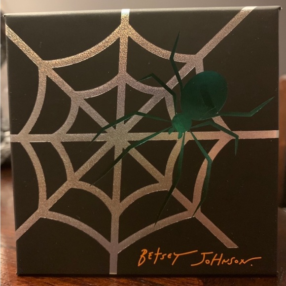 Betsey Johnson Spider and Gem Earrings - Picture 2 of 2